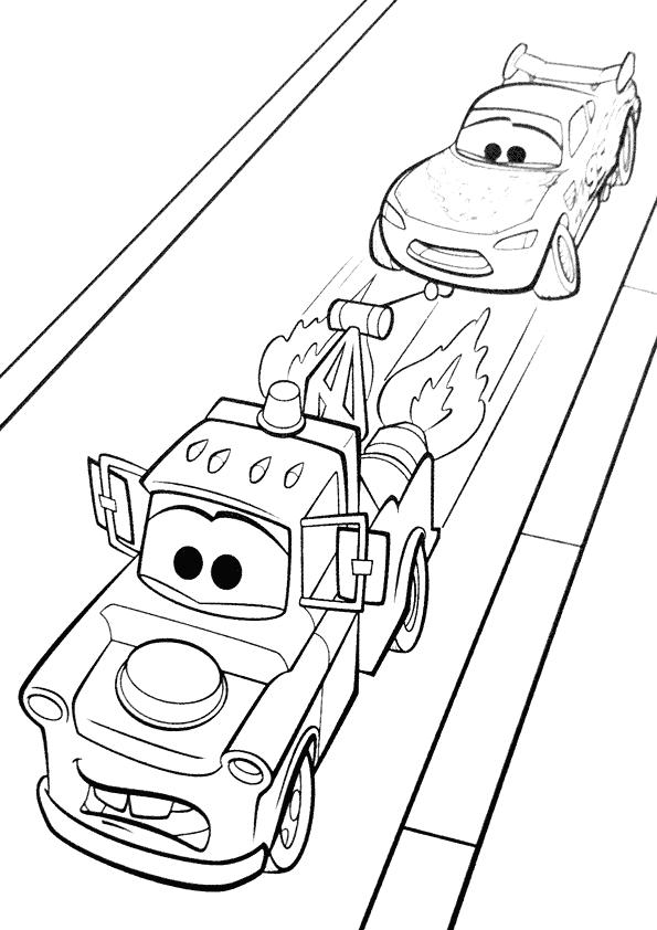 Coloriage A Imprimer Cars Martin