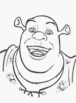 coloriage Shrek