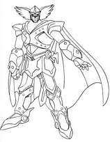 coloriage combattant