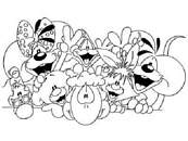 coloriage diddl amis