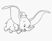 coloriage dumbo