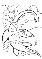 coloriage elasmosaure