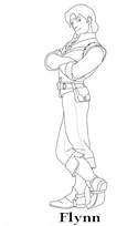 coloriage flynn