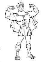 coloriage hercule