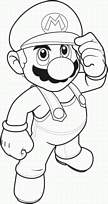 coloriage mario