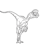 coloriage oviraptor