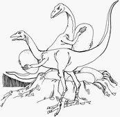 coloriage oviraptors