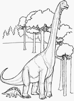 coloriage ultrasaurus