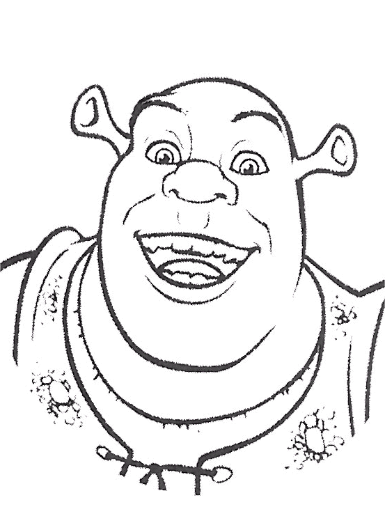 coloriage Shrek