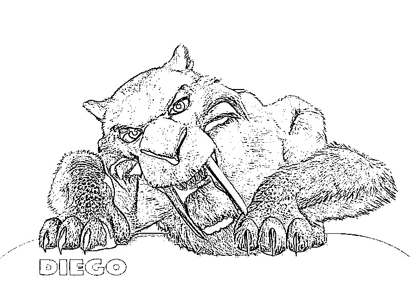 coloriage age de glace 2 go