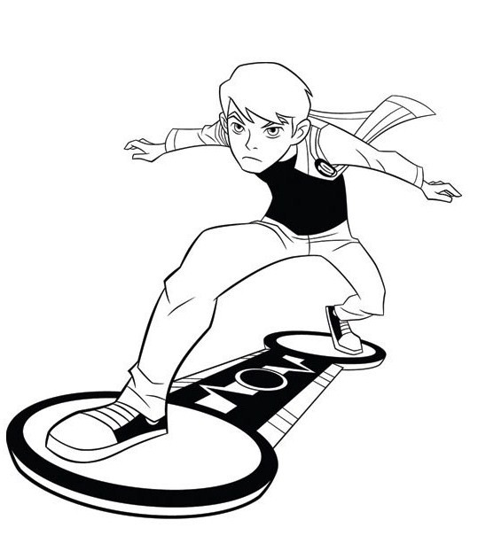 Coloriage Ben 10 A Imprimer Gratuit