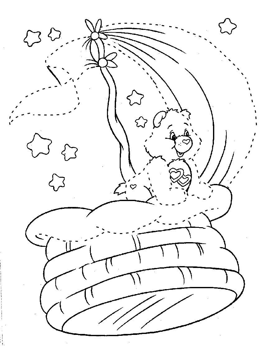 panda care bear coloring pages - photo #8