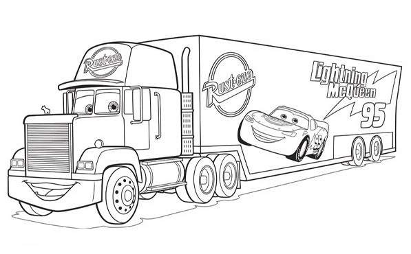 mac cars coloring pages - photo #23