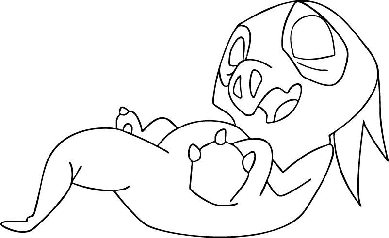 coloriage chasseur de dragons hector dort