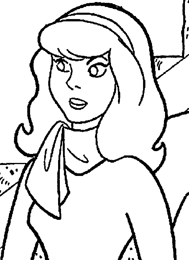 coloriage daphne observe