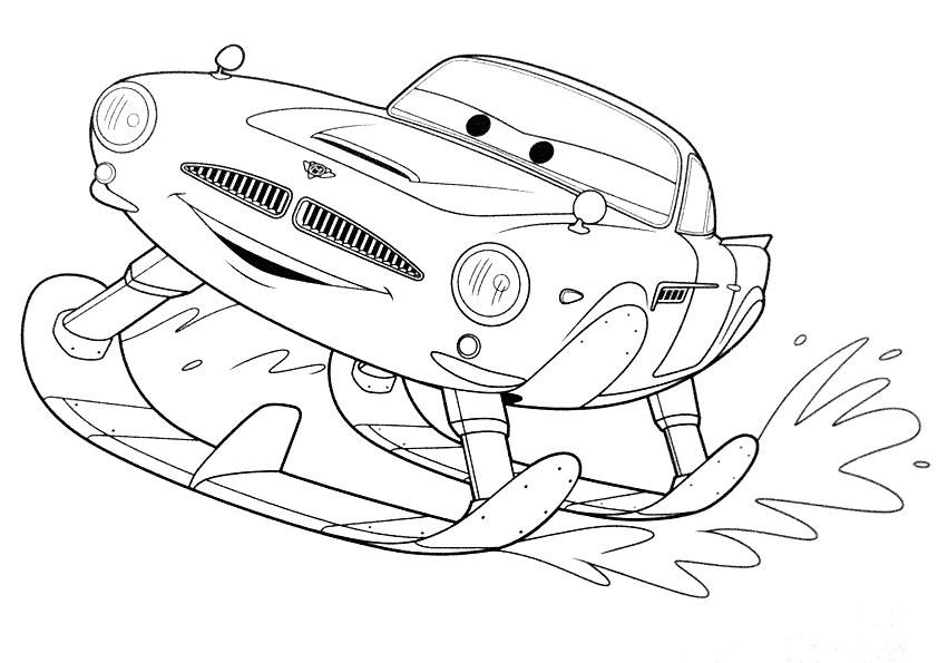 Coloriage En Ligne De Cars 2