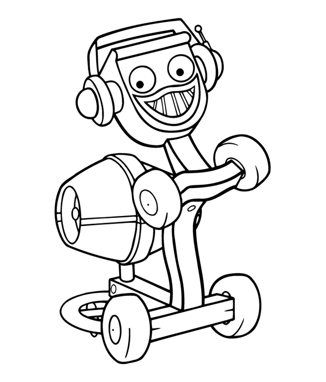 Coloriage a imprimer la betonniere de bob le bricoleur coloriage la betonniere de bob le bricoleur