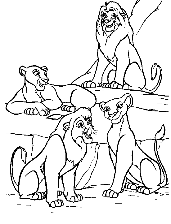 Lion Coloriage A Imprimer