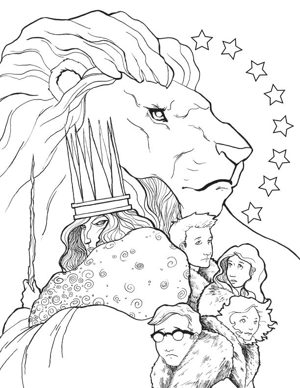 Coloriage a imprimer le monde de narnia et la sorciere coloriage le monde de narnia et la sorciere blanche