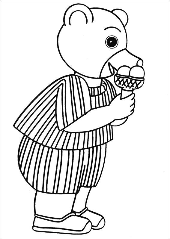 Coloriage a imprimer petit ours brun mange de la glace coloriage petit ours brun mange de la glace