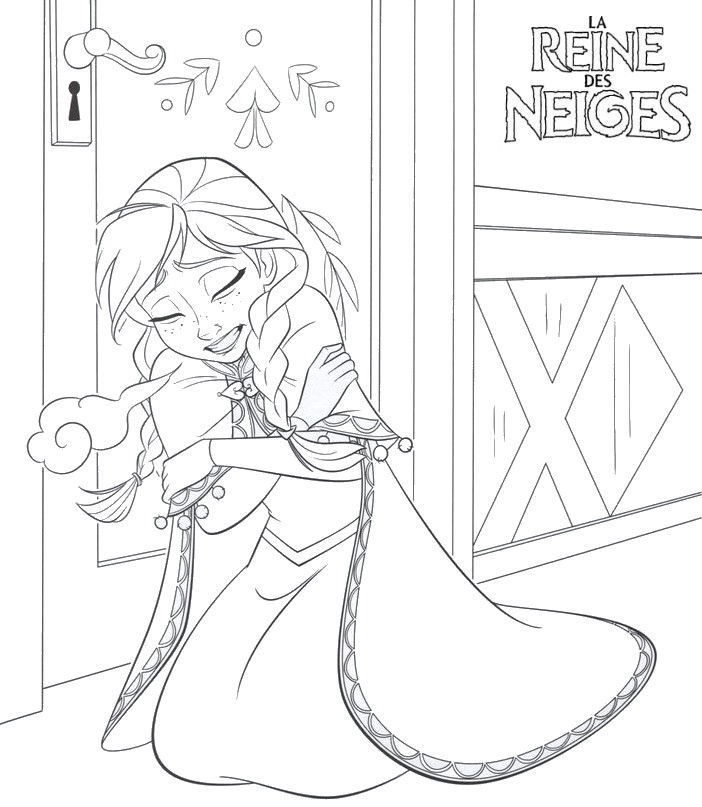 Coloriage Magique La Reine Des Neiges