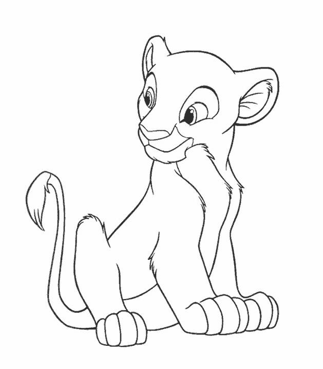 nala lion king coloring pages - photo #17