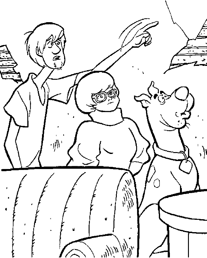 Pin Coloriage Sammy Vera Et Scoubidou Observent on Pinterest tresor de momes fr images sammy vera et scoubidou observent