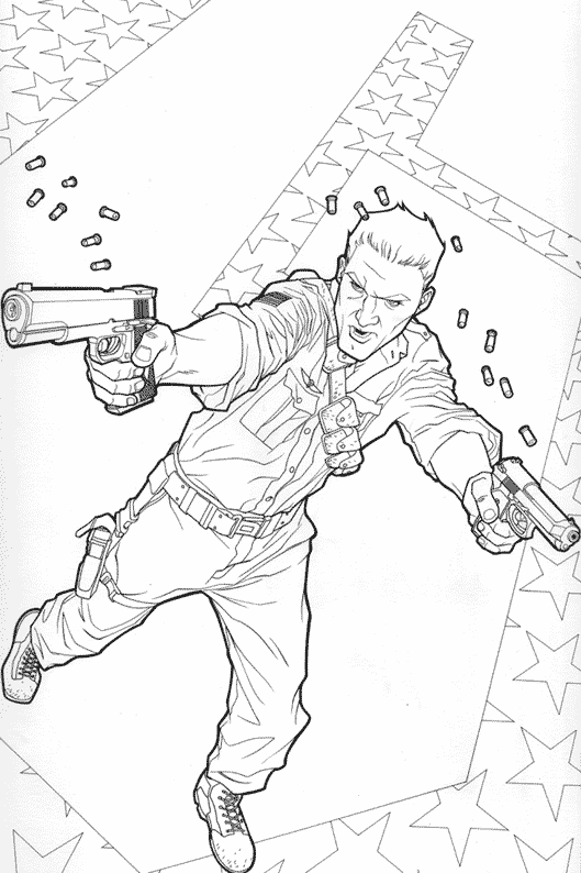 coloriage soldat duke gi joe