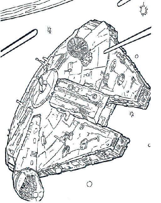Coloriage Lego Star Wars A Imprimer